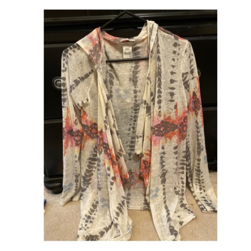 Cardigan thin sheer